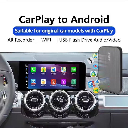 Z4-4G Carplay AI BOX with 2+32G RAM Original Wired to Wireless Conversion 1-Year Warranty for apple iphone