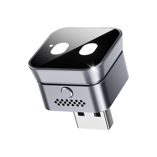 CXZ581 Wireless CarPlay & Android Auto Adapter with Emoji Display