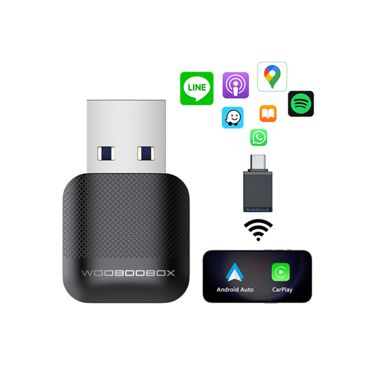 Plug and Play Universal Wireless CarPlay Android Auto Interface Smart Multimedia CarPlay for Original Car Wired Carplay