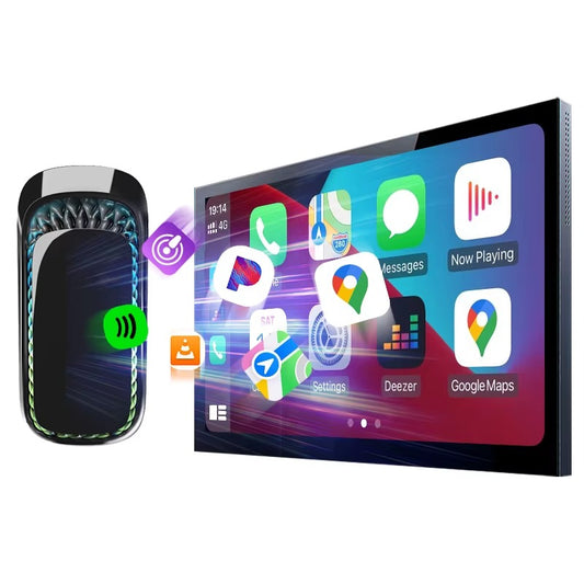 Universal Other Auto Electronics Carplay Adapter Wireless Carplay Android Auto CarPlay 2 in 1 Rgb Lighting Effect