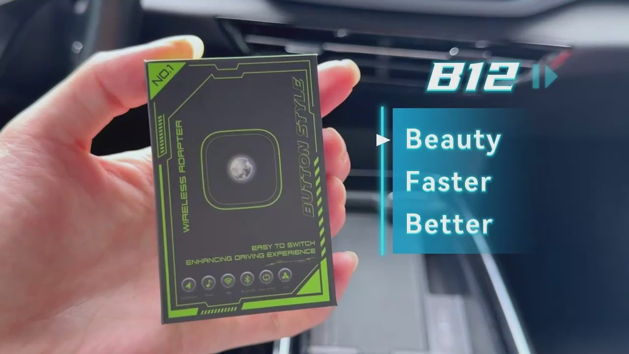 2 in 1 Wireless CarPlay Adapter Android Auto Dongle Box for apple iPhone Android Phone Car Radio with Wired CarPlay