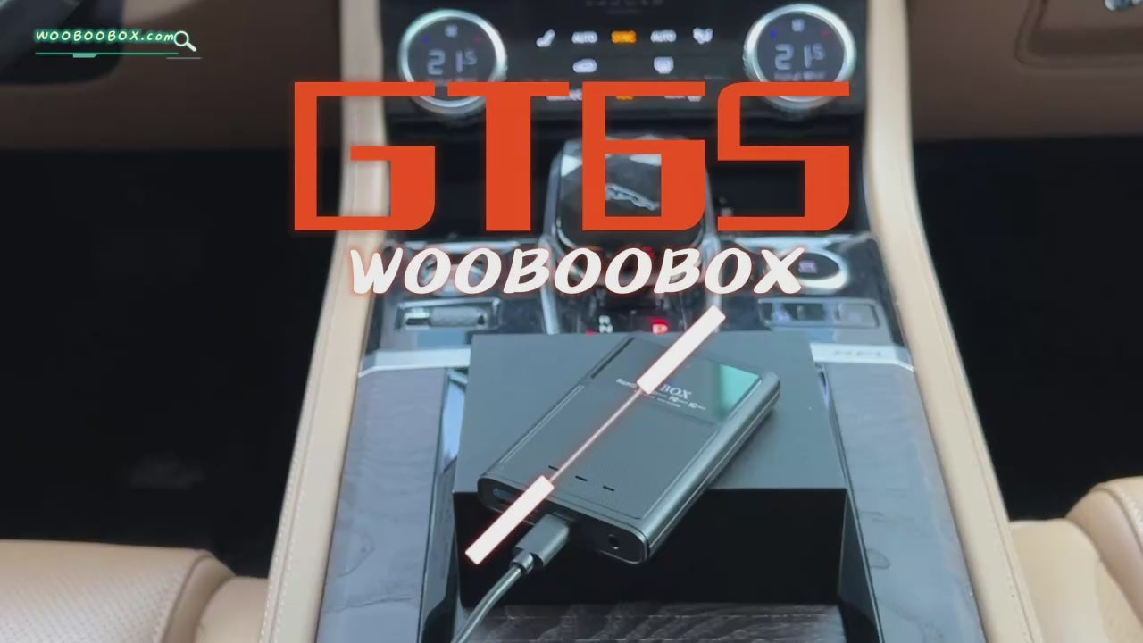 2025 New Carplay AI Box Android 12 Wireless Android Auto AI Box for Youtube Netflix Car Accessories with 3 Multimedia Systems